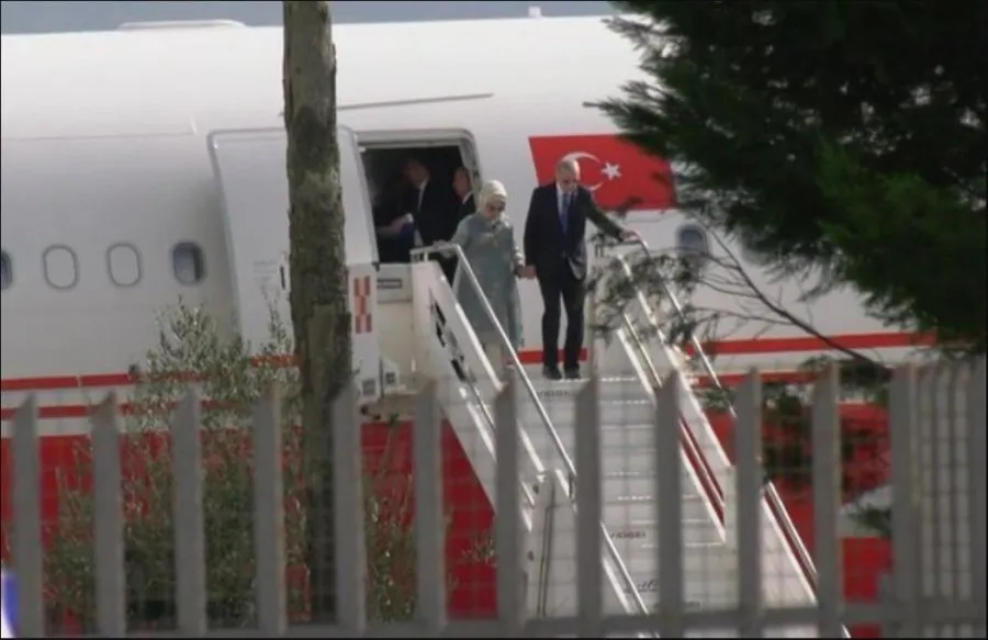 Inagurimi i xhamisë,presidenti turk mbërrin në Rinas
