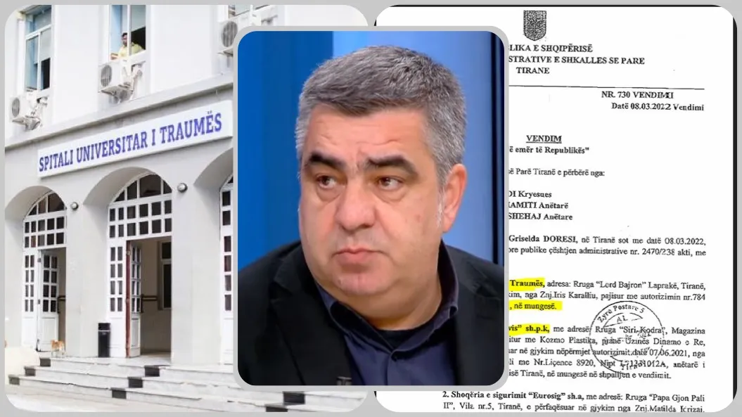 Gonxhe del mbi gjykatën dhe i jep 2.2 MLN euro për lavanderinë e Traumës debitores me vendim gjykate