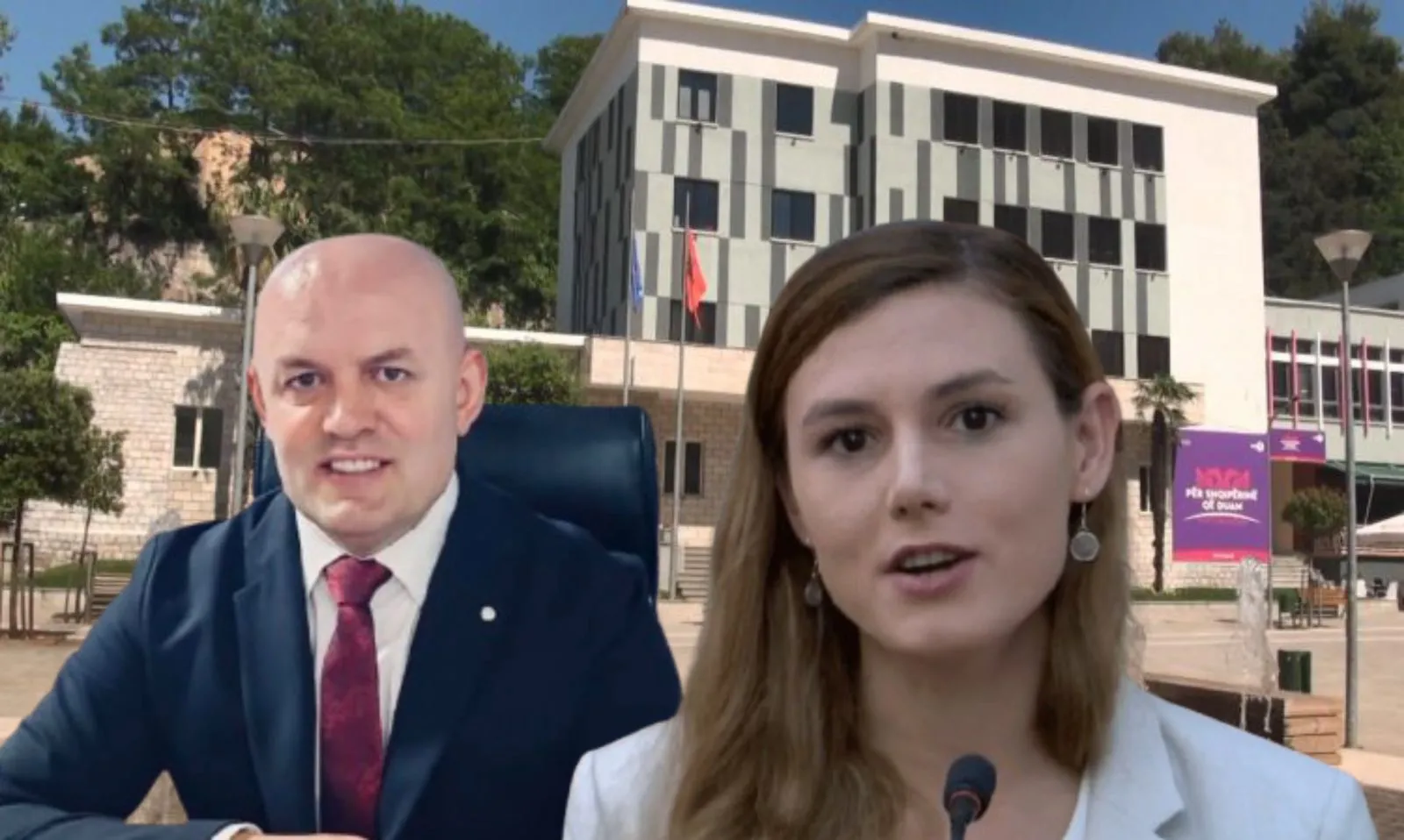 Mariglen Disha dhe Bora Muzhaqi show në mes të mjerimit të Librazhdit