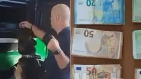 Durrës/Arrestohet 34-vjeçari në Port,  po fuste 88 mijë euro  që i kishte  fshehur në trup
