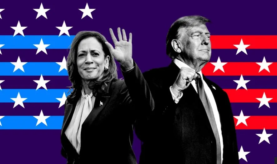 Sondazhet zgjedhore në 7 shtetet kyçe mes Trump dhe Harris