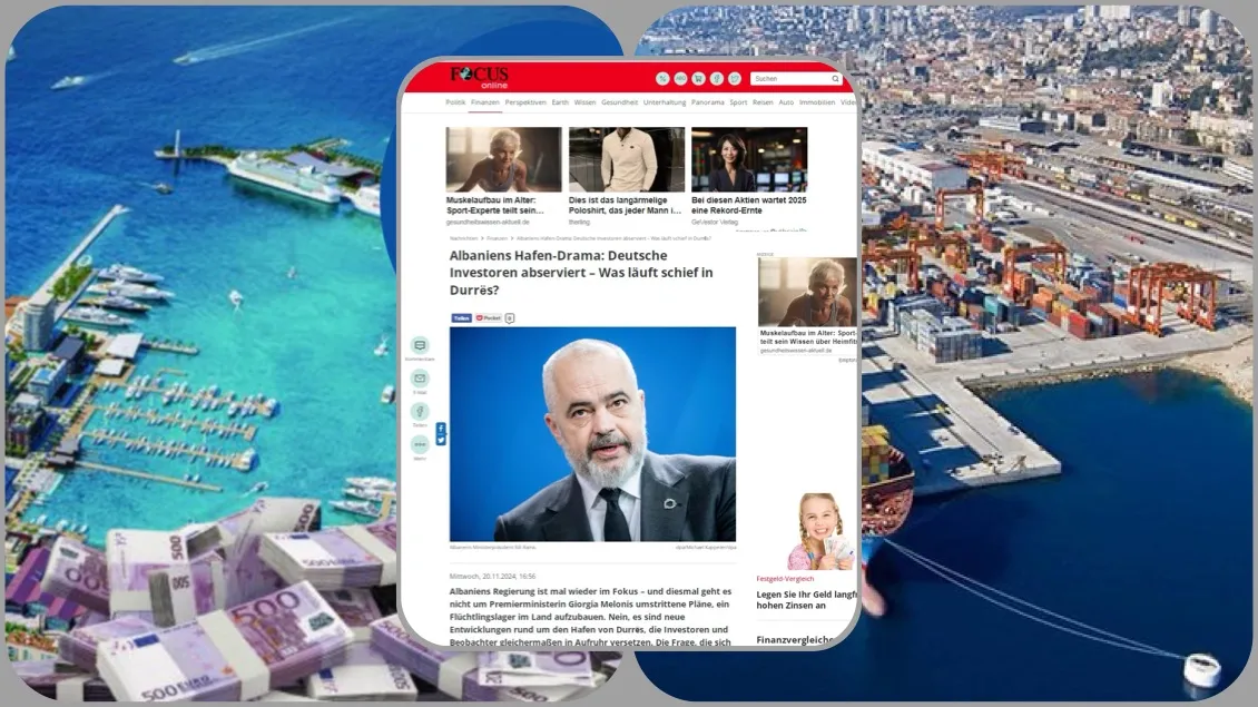 Drama e portit të Shqipërisë
