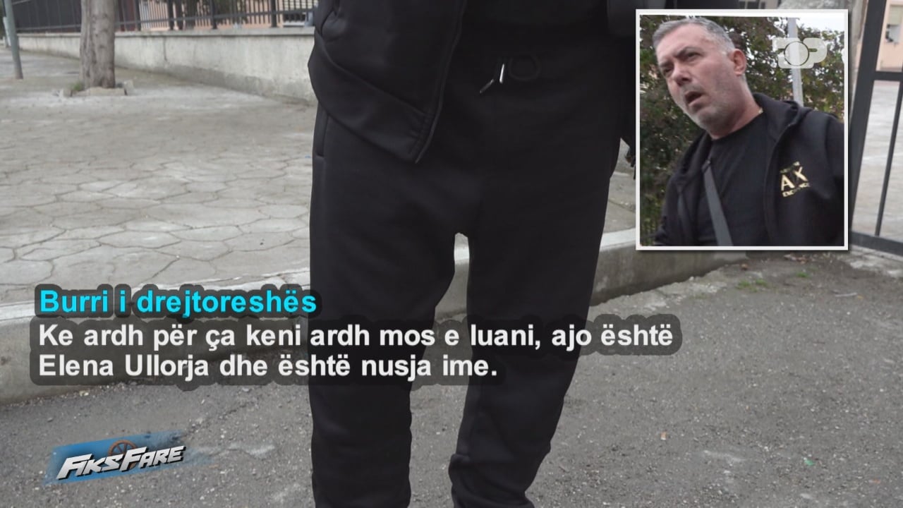 Burri i drejtoreshës kërcënon gazetarët