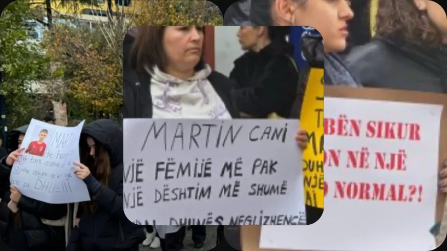 Vrasja e 14-vjeçarit, qytetarët protestojnë për sigurinë në shkolla