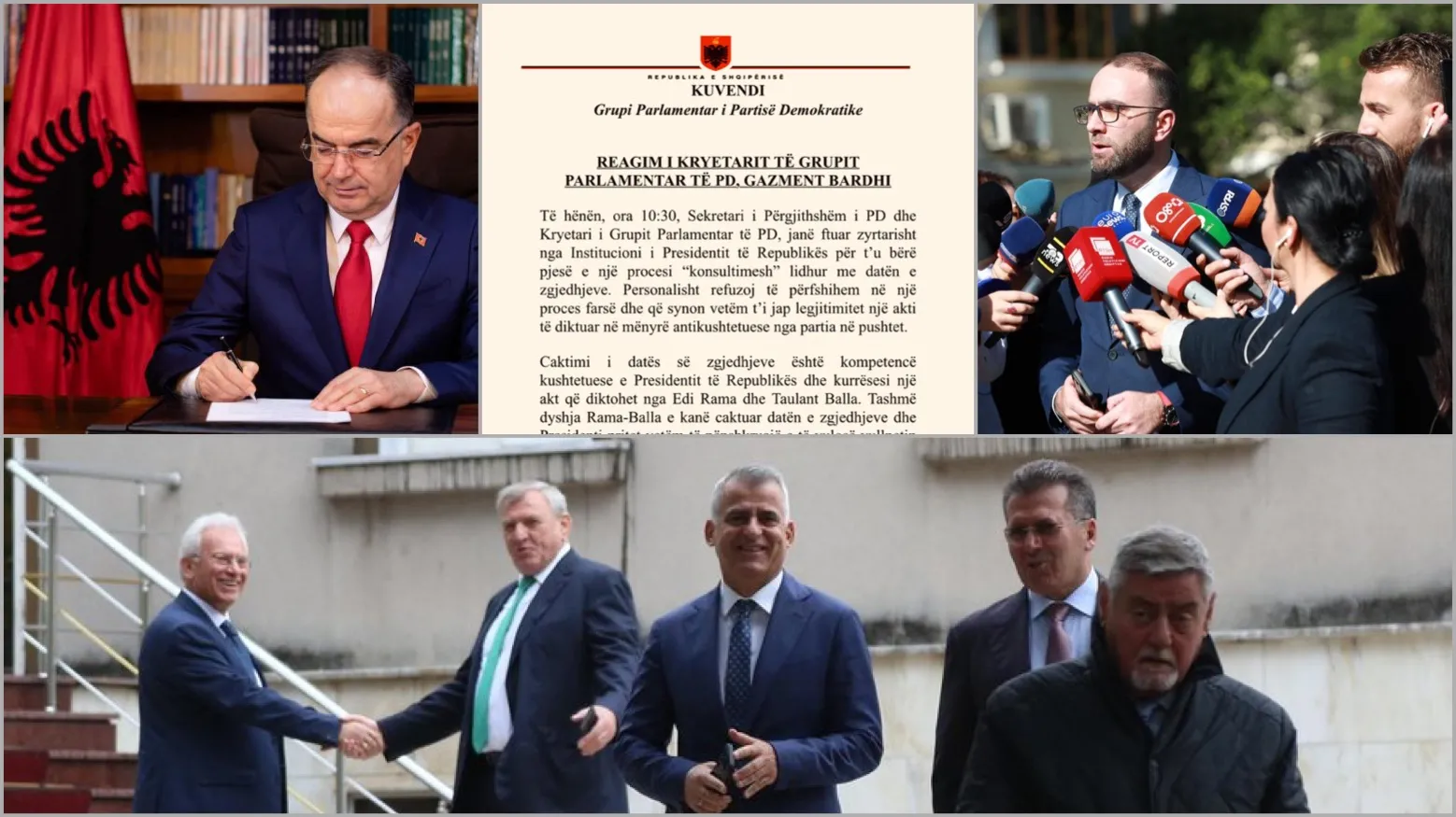 Bardhi thotë se Rama-Balla e kanë paracaktuar datën e zgjedhjeve: Nuk bëhemi pjesë e një procesi konsultimesh
