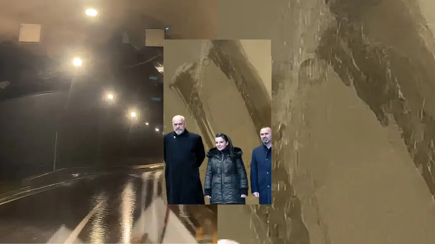 Video/ Tunelit të rrugës së Arbrit i ‘plasin’ ujrat!