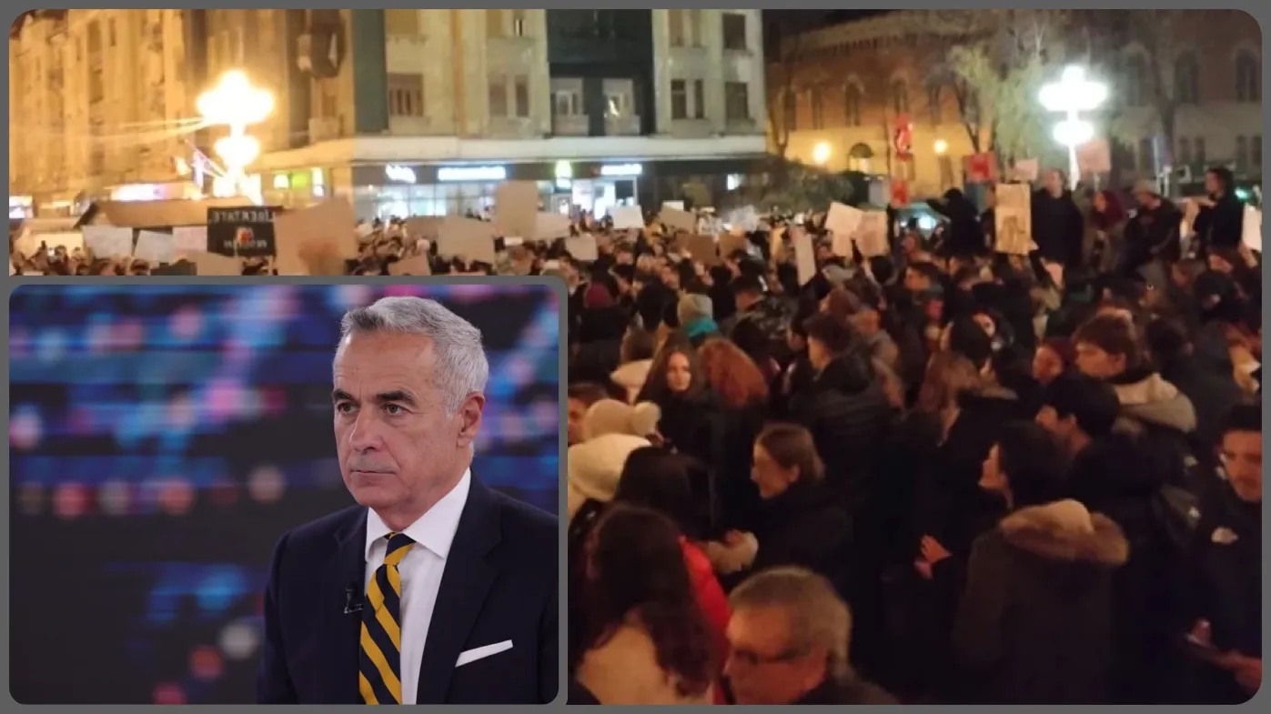 Protesta kundër kandidatit pro-rus për president të Rumanisë
