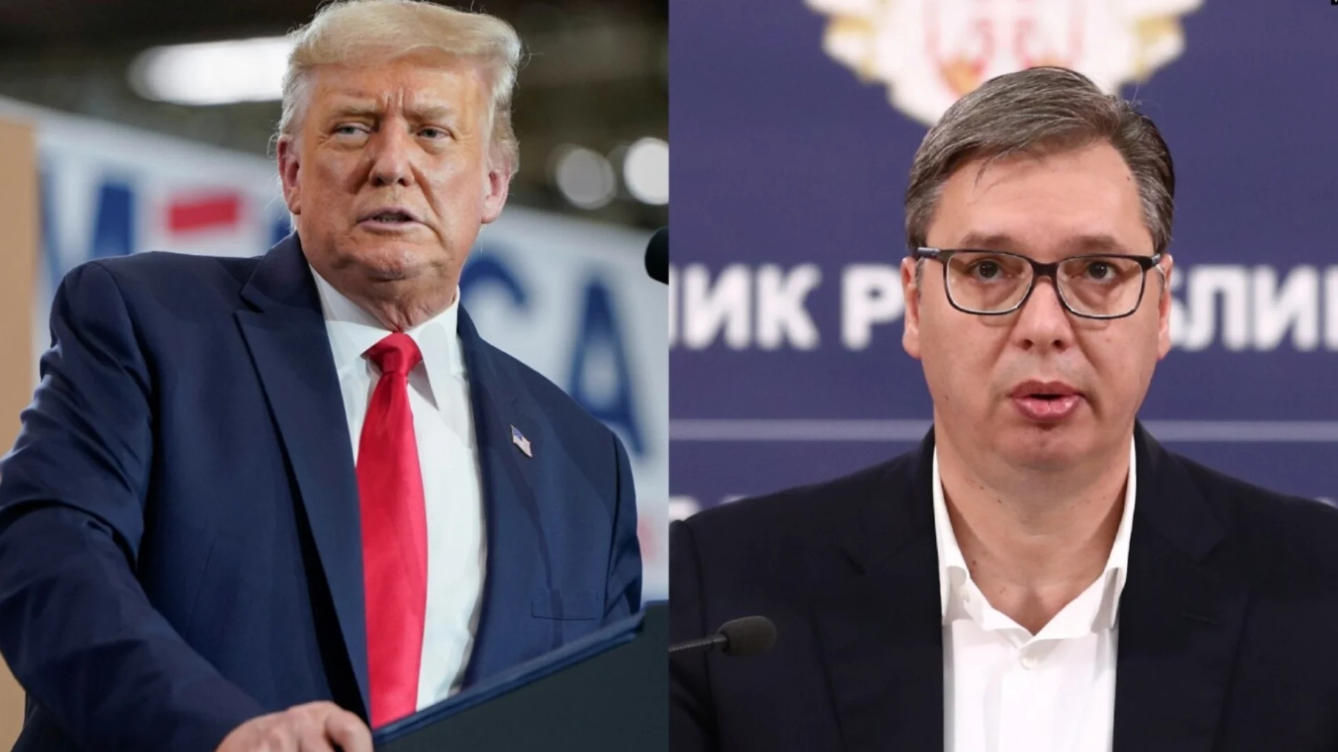 Trump zhvillon bisedë telefonike edhe me Vuçiç!