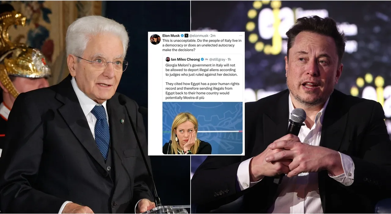 Presidenti italian Matarela debat me Elon Musk