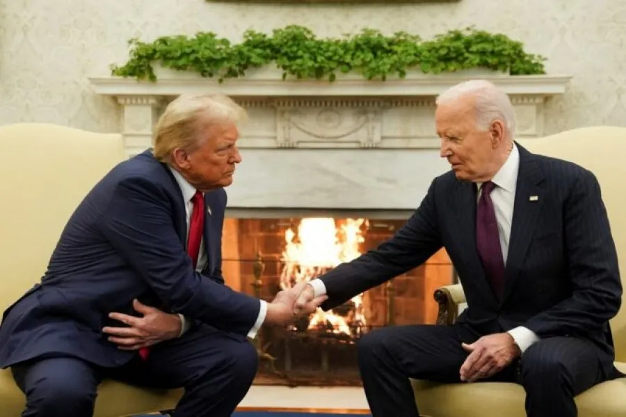 Takimi në Zyrën Ovale/ Biden pret presidentin e zgjedhur Donald Trump në Shtëpinë e Bardhë