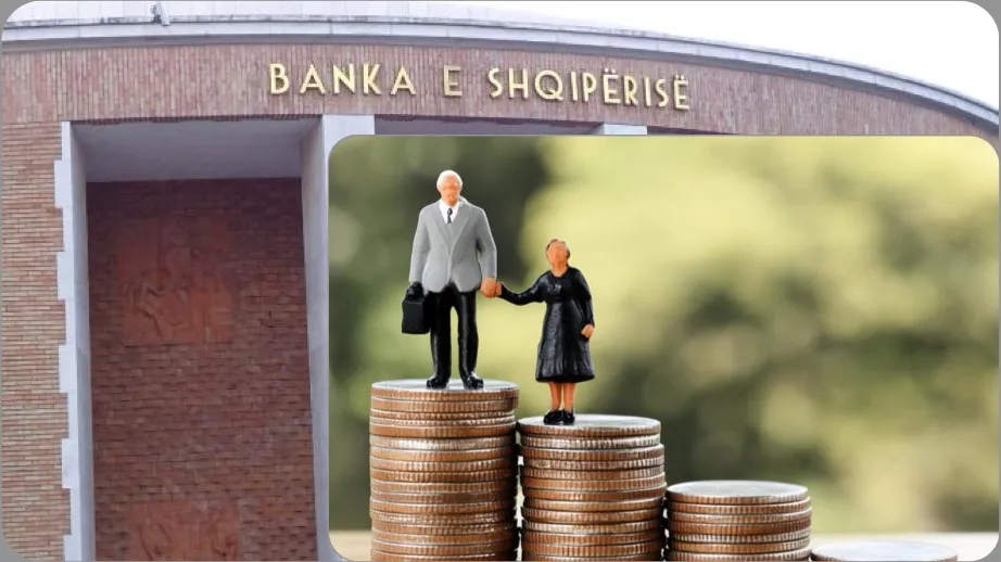 Banka e Shqipërisë e quan rrezik potencial  për ritmin e rritjes ekonomike skemën e pensioneve