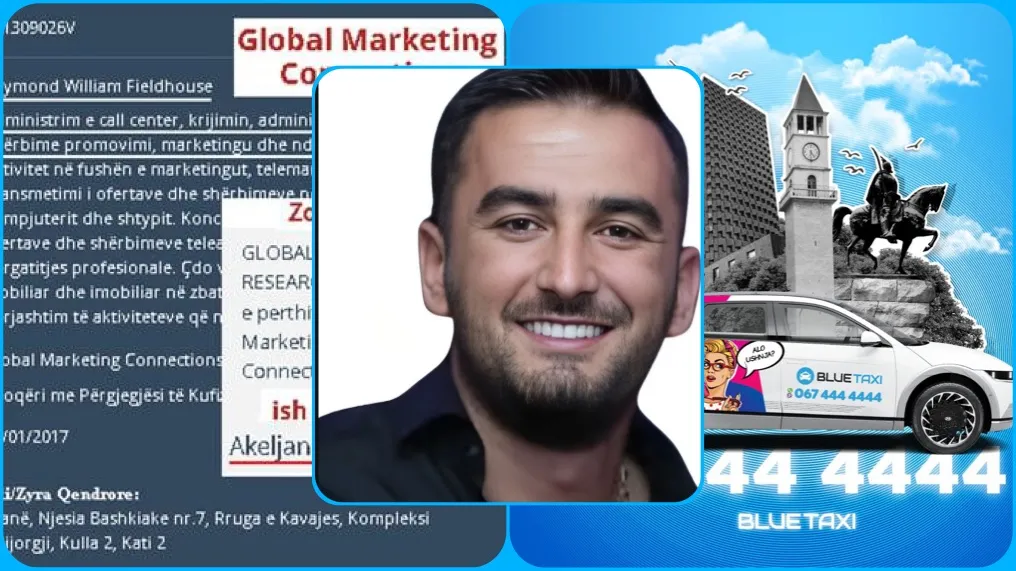 “Punët e zeza” të Akeljan Bramit të “Blue Taxi”, me mafiozin nga Venezuela Raymond William Fieldhouse