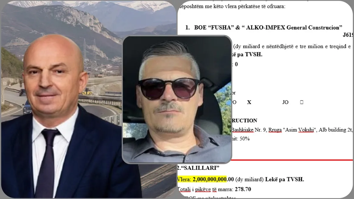 Drejtori i ARRSH i jep  Salillarit  24 milionë euro tenderin me dyshime