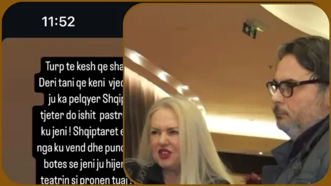 Aktorja reagon ashpër ndaj Iliriana Bashës: Turp të kesh, kur vodhe me grushte…