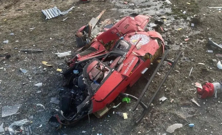 Turqi/ Helikopteri ambulancë përplaset me godinën e spitalit, 4 persona jumbin jetën