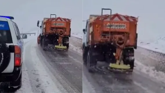 Moti i Keq Shkakton Vështirësi në Qarkullimin Rrugor dhe Bllokime në Aksin Shumë të Dëborës