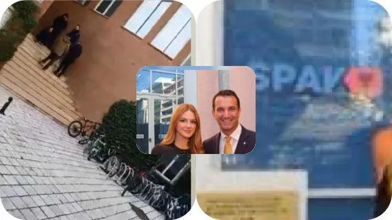 Ajola Xoxa, bashkëshortja e kryebashkiakut të Tiranës, Erion Veliaj, në SPAK