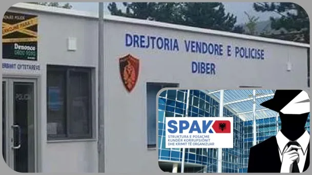 SPAK çon në qeli oficerin e policisë gjyqësore  të Dibrës për rryshfet 3000 €