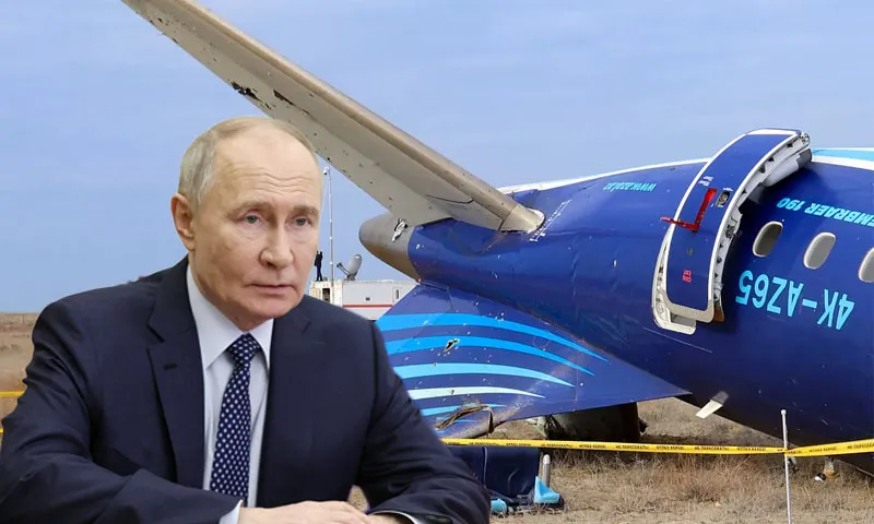 Putin kërkon falje për rrëzimin e  avionin me 67 pasagjerë në bord