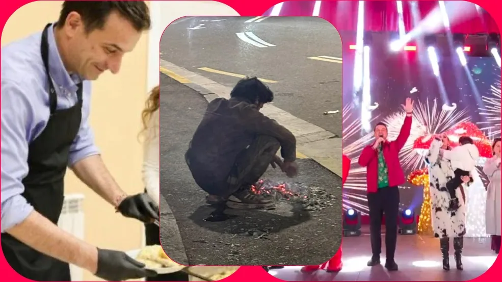 Një foto sa 1000 fjalë për propagandën e supës së Zdromsit të fishekzjarreve