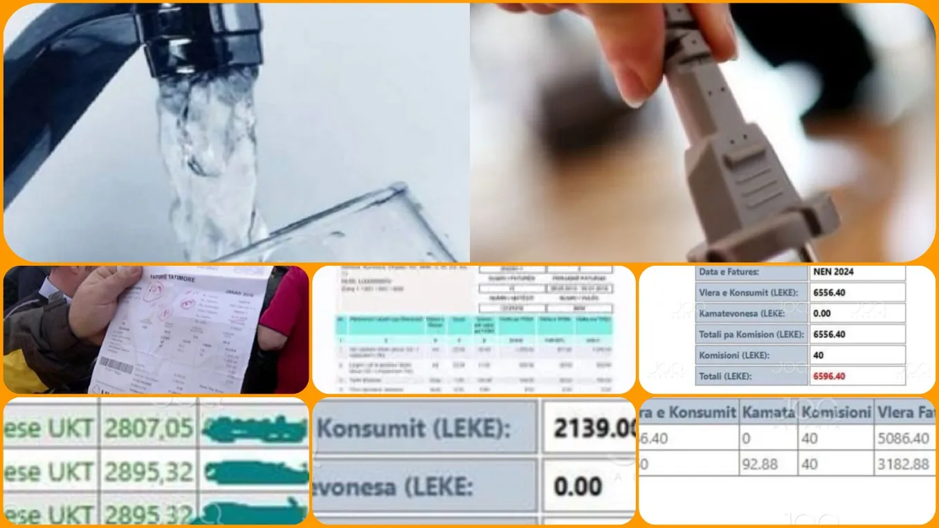 Ankesa e qytetarit: Rriten faturat e ujit dhe dritave  dyfish!