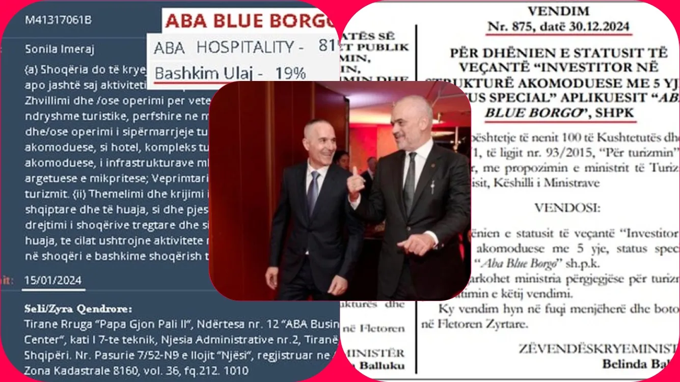 Bashkim Ulaj, leje për resort “Investitor Strategjik” 147 ha në Velipojë; 77 ha tokë shteti e 70 ha të Pëllumb Gjokës