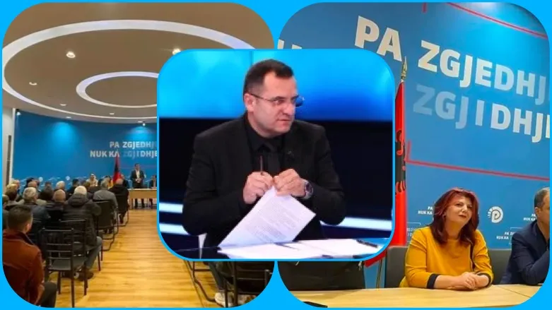 Gazetari Basir Çollaku denoncon manipulimet në zgjedhjet e brendshme të PD