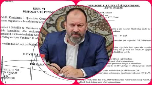 Arbjan Mazniku tender 200 milionë lekë dreka e darka