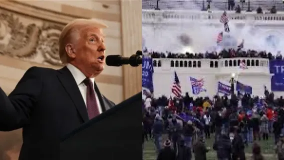 Trump fal 1,500 persona të akuzuar për sulmin ndaj Kapitolit
