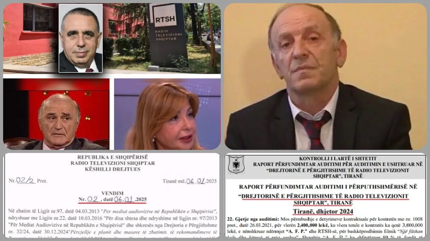 Skandali në RTSH: 15 milionë euro të vjedhura në tre vite nga drejtuesit e institucionit