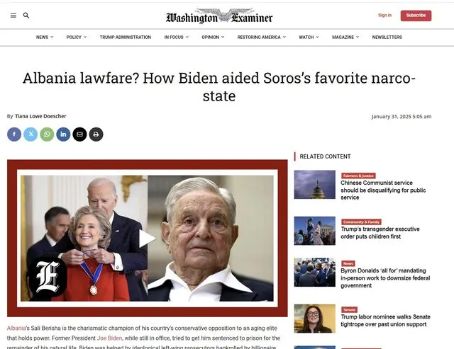 Media amerikane: Si e ndihmoi Biden narkoshtetin e preferuar të Sorosit