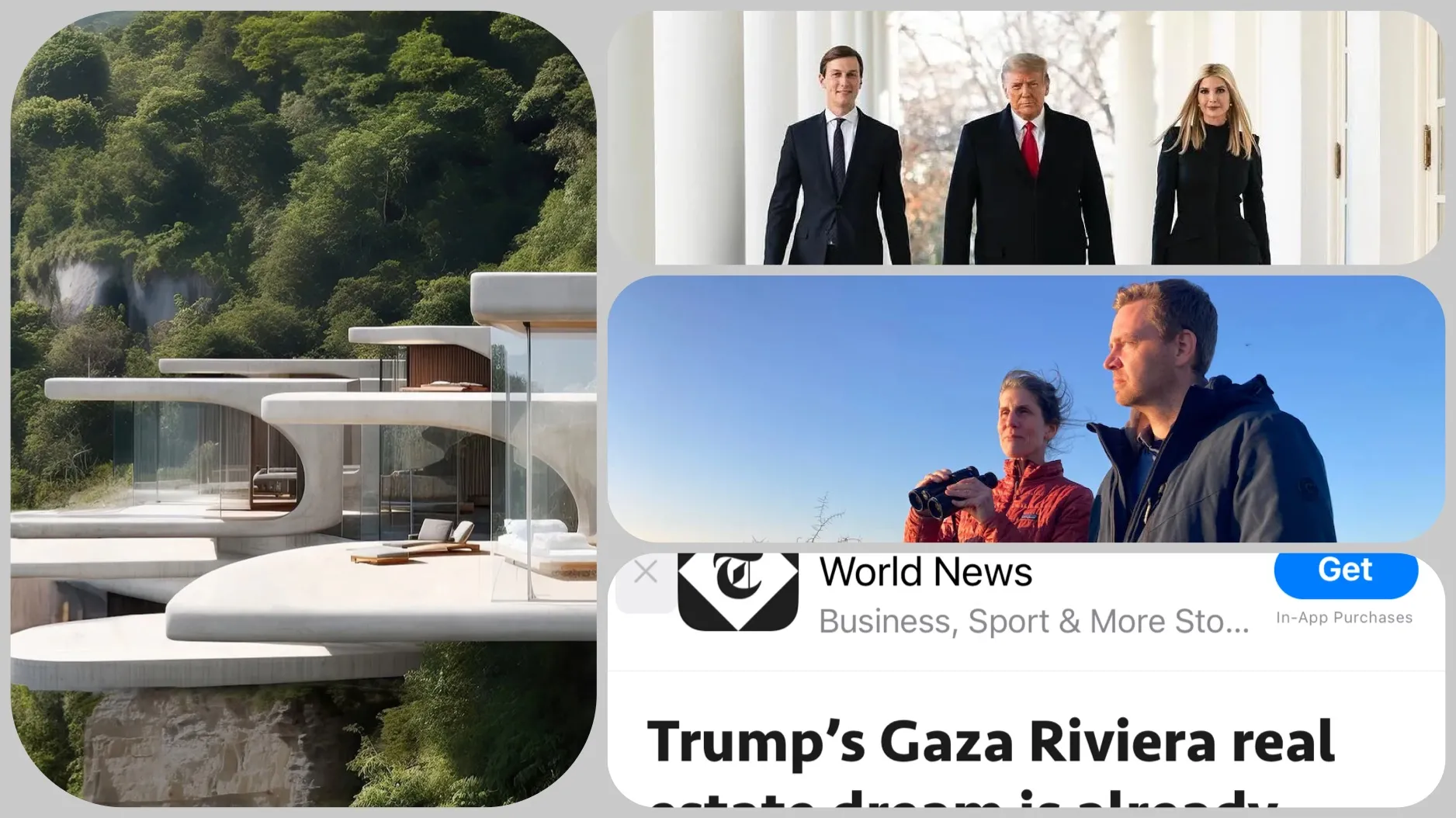 Media britanike:Ëndrra e Trump për betonizimin Gazës, ka nisur të bëhet realitet në Shqipëri!