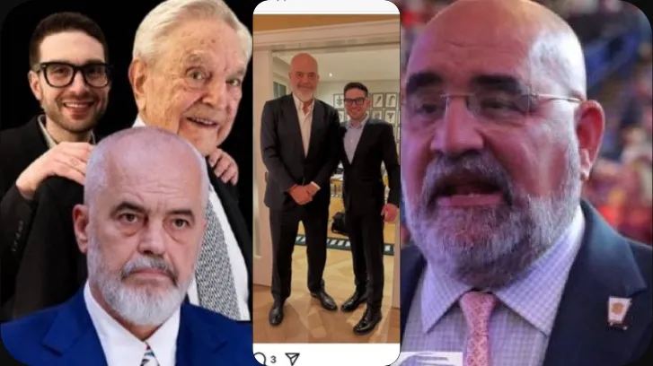 LaCivita poston foton e Ramës me Sorosin: Kukulla dhe padroni…