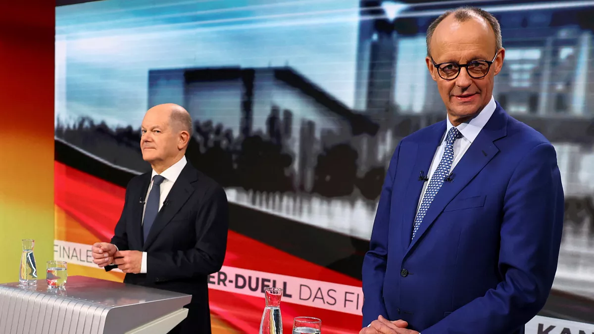 Merz “thumbon” Scholz në debat: As një mrekulli nuk të shpëton nga humbja të dielën