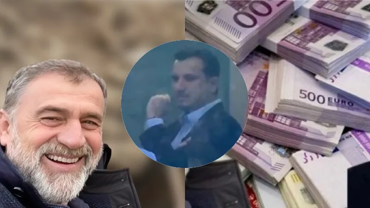 Veliaj vijon me letra nga qelia