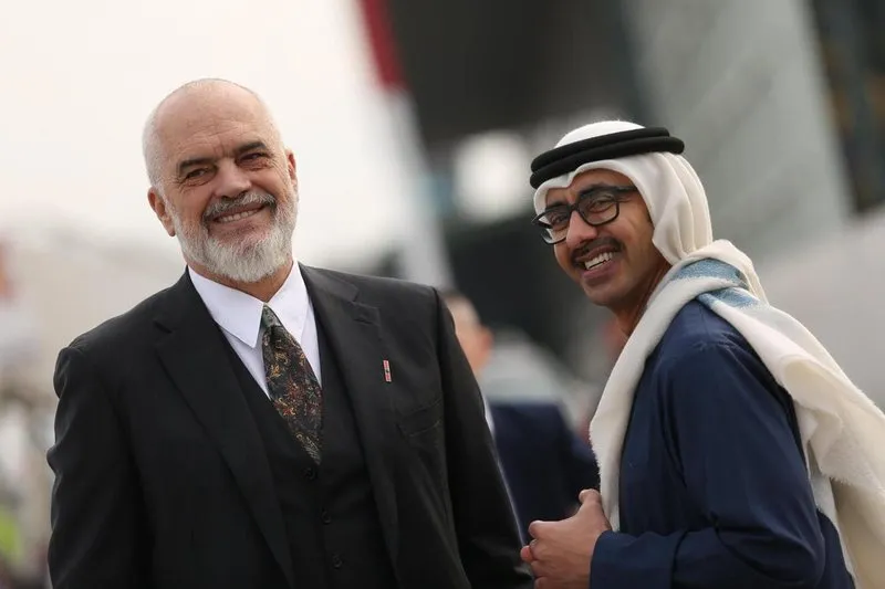 Rama tregon foto nga vizita e presidentit të Emirateve Arabe: Vizitë historike!
