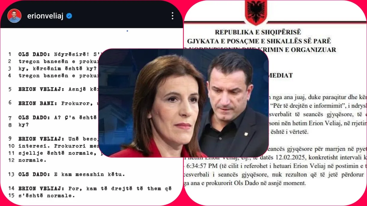 Erion Veliaj po kërcënon prokurorin Ols Dado për ta larguar nga hetimi