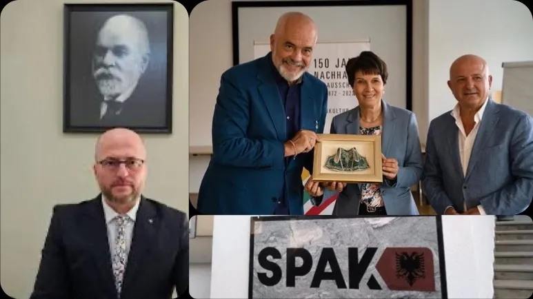 Rama fton Rektorin e  Universitetit Bujqësor para grupit parlamentar për dëgjesë pas arreatimeve nga SPAK