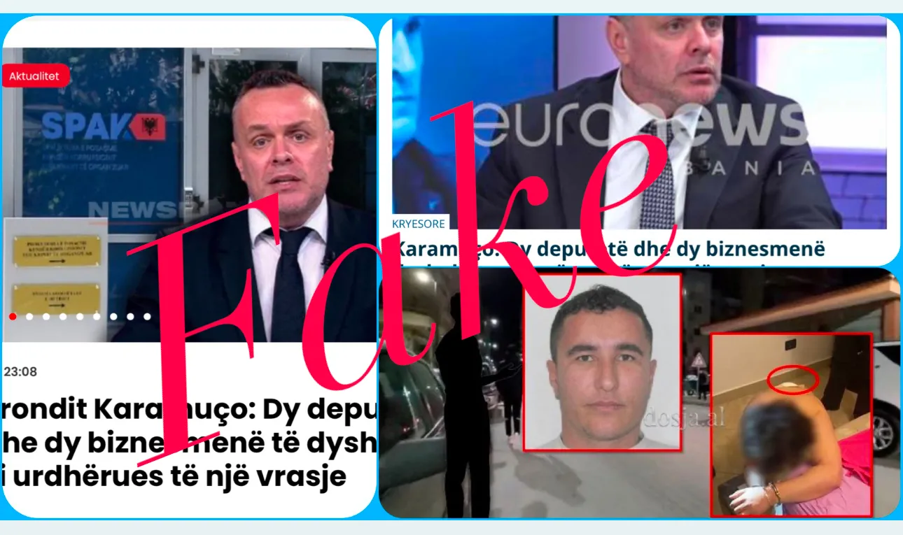 Karamuço bën FAKENEWS  në  “Euronews”