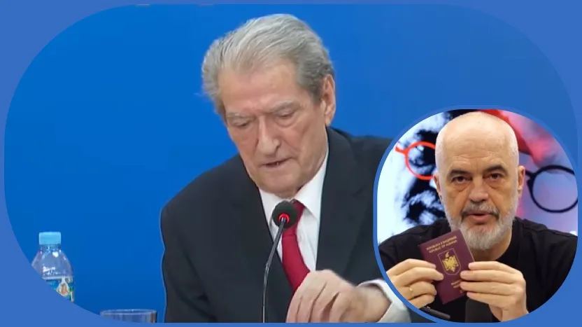 Berisha  thotë se Edi Rama po mashtron qytetarët me pasaportën europiane