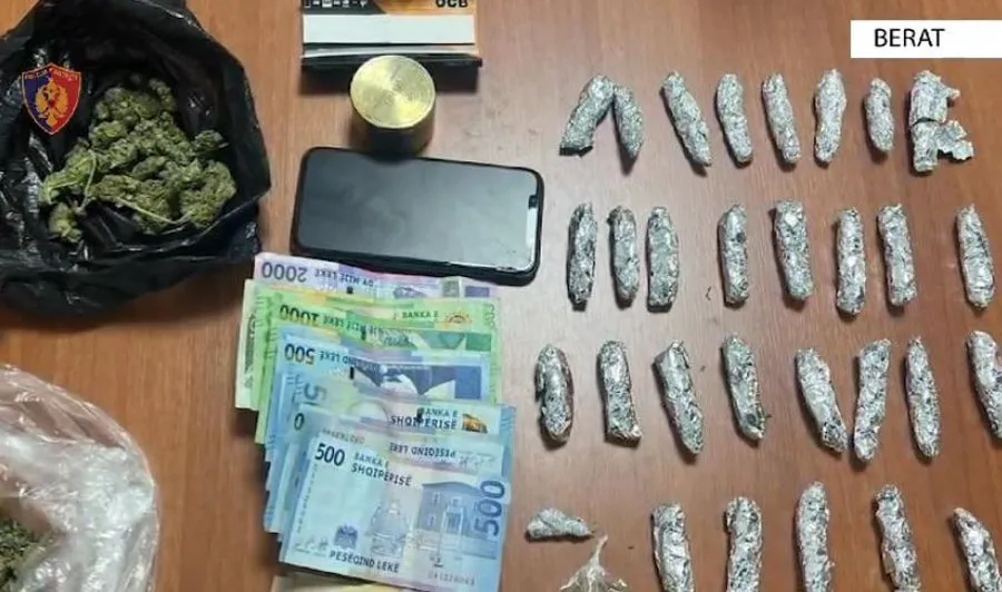 Berat, arrestohet 24-vjeçari; për shitje lëndësh narkotike