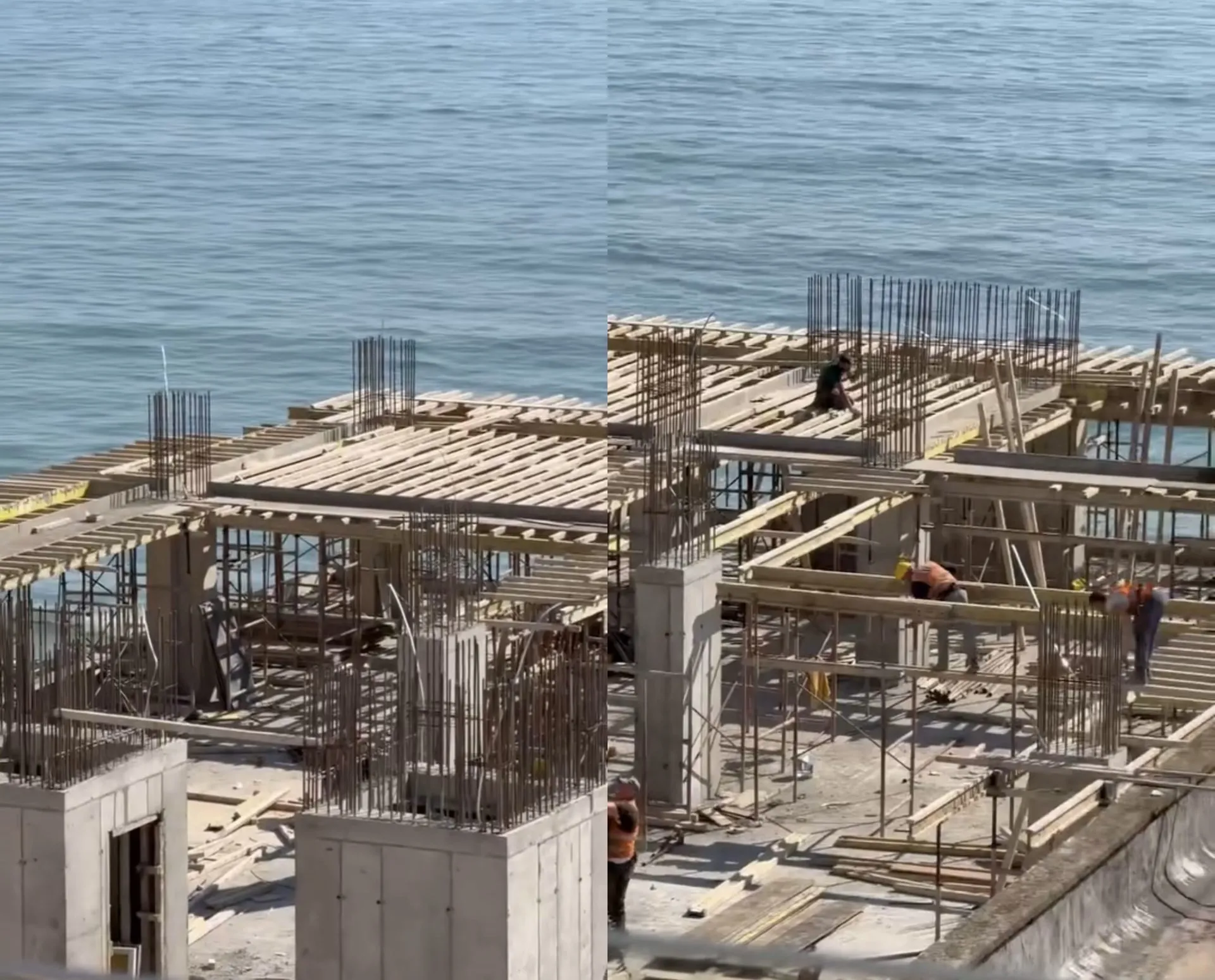 Skandal në Durrës: Ndërtim i dyshimtë në vijën e parë të shetitores, banorët në alarm!