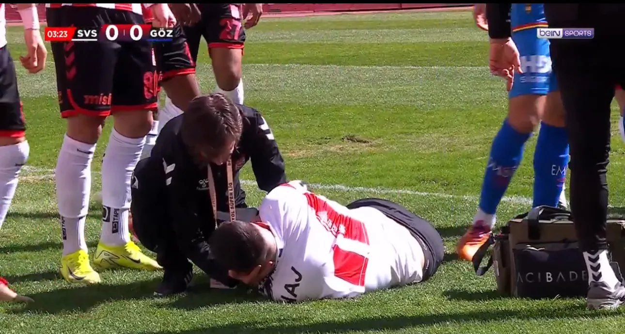 Futbollisti Rei Manaj, largohet nga fusha me ambulancë