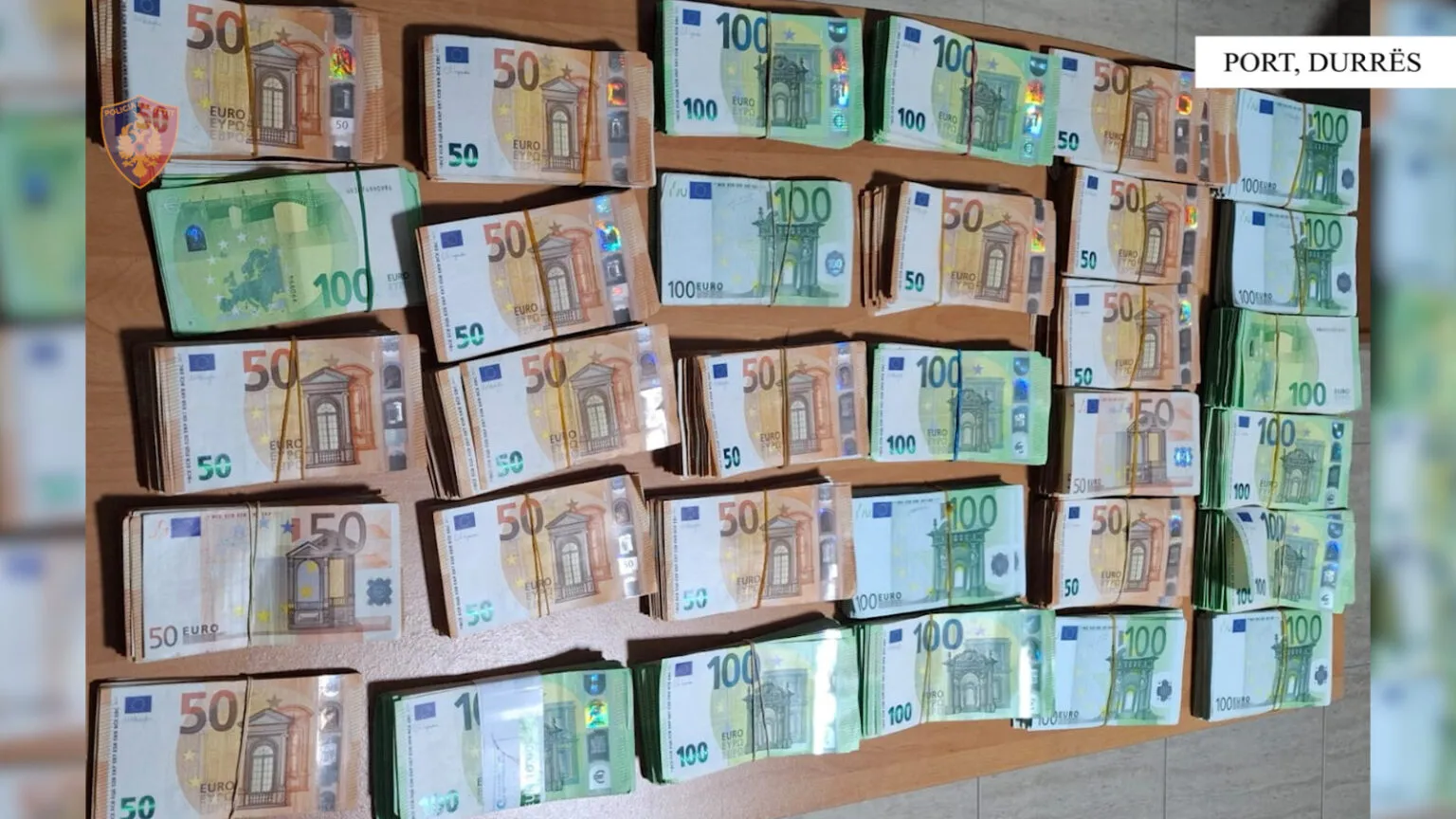 Durrës/U kap me 220 mijë euro, arrestohet 36-vjeçari në Port