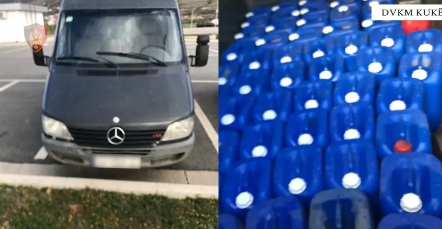 Kukës/ Po kalonte 1.2 ton naftë në kufi/ Arrestohet 39-vjeçari
