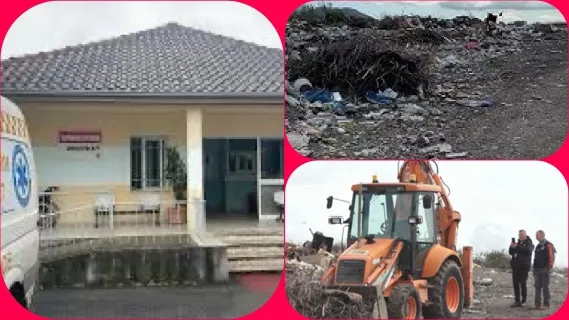 Skandal në Mihaj të Koplikut: Mbetje spitalore të groposura për të fshehur gjurmët!