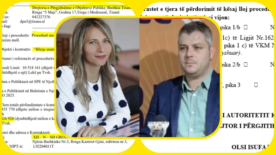“Kryetarja” e  besuar e Ramës,  Anuela Ristani e nis me “tender sekret”125 MLN lekë për urgjencën e pastrimit në zyra
