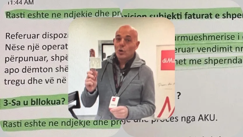 Blendi Fevziu “NXIU” faqen e tij për të “ZBARDHUR” faqen e Dimal me një shufër sallami