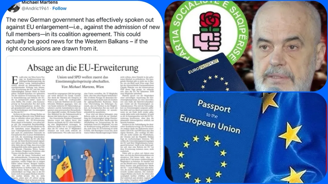 Gazeta gjermane sfumon propagandën e Ramës: Nuk ka zgjerim të BE-së