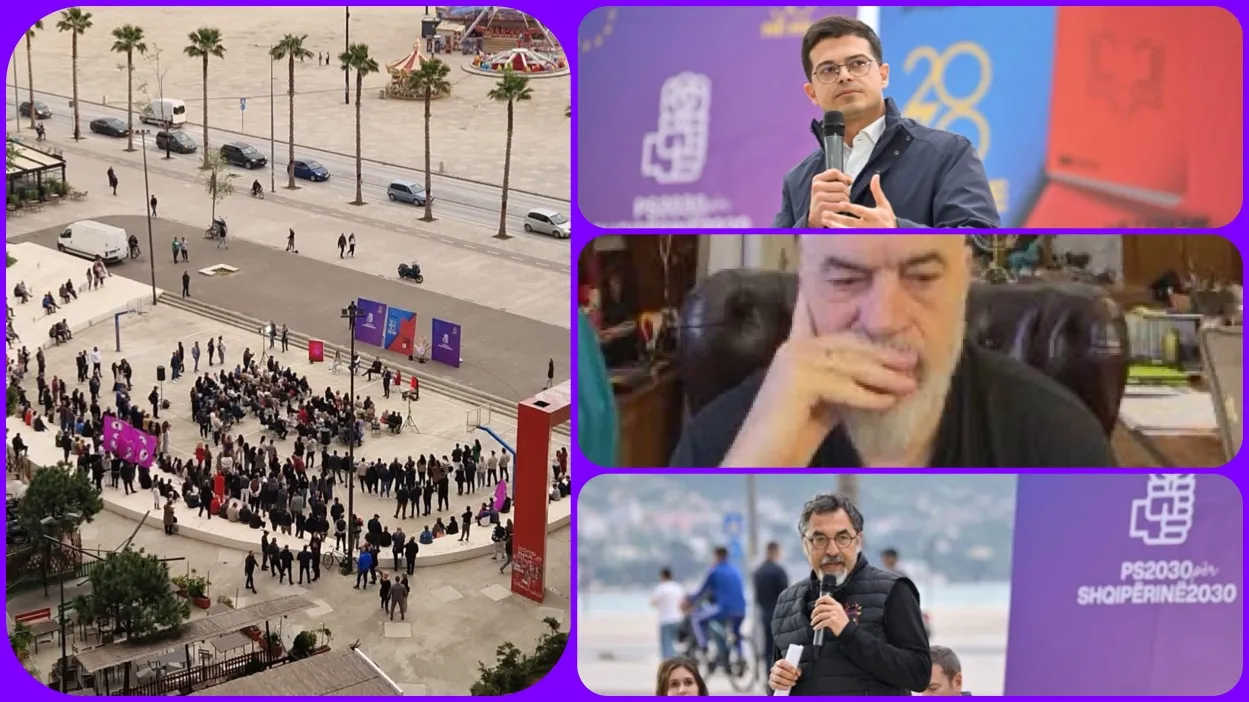 Ironia e gazetarit: Ministri Pirro Vengu dhe ish-ministri Çuçi, nuk mblodhën në  takim, as aq sa mbante skafi i Bokes për në Brindizi